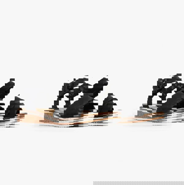 Rieker V3691-00 Womens Sandals - Black