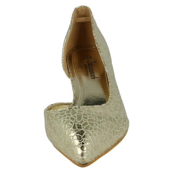 Savannah Ladies Savannah Cut Out Side Kitten Heel