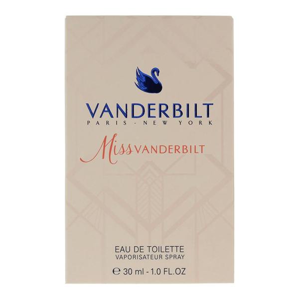 Gloria Vanderbilt Miss Vanderbilt Eau de Toilette 30ml Spray for Her