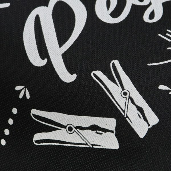 JVL Large Peg Bag with 72 Large Stong Plastic Pegs, Aqua