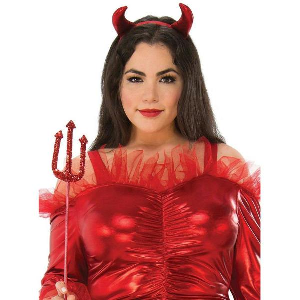 Bristol Novelty Womens/Ladies Devil Costume - Red - 