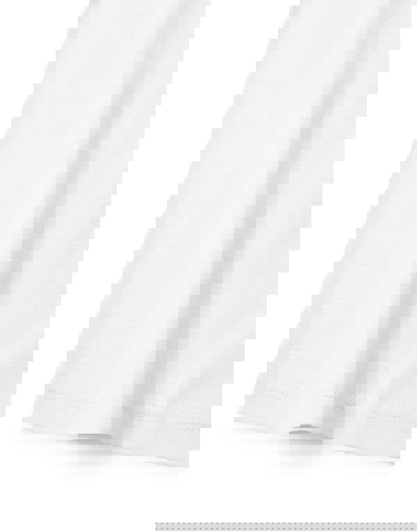 Hello Kitty Girls White Glitter Short Sleeved T-Shirt