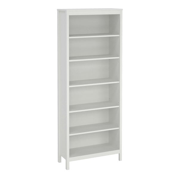 Furniture To Go Barcelona Bookcase in White