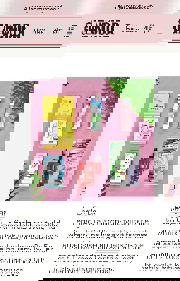 LENGBOX Dewy & Plump Skin Sheet Mask Set (4)