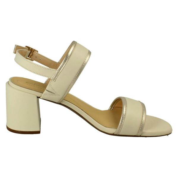 Clarks Ladies Clarks Heeled Sandals Ezoria Sling