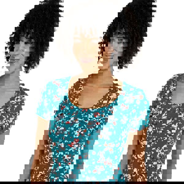 Mountain Warehouse Womens/Ladies Orchid UV Protection Midi Dress - Teal - 