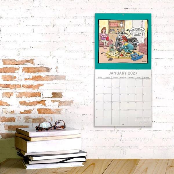 The Funny Side of Life Calendar 2027, Wall Calendars, Month To View, Humour, Gift