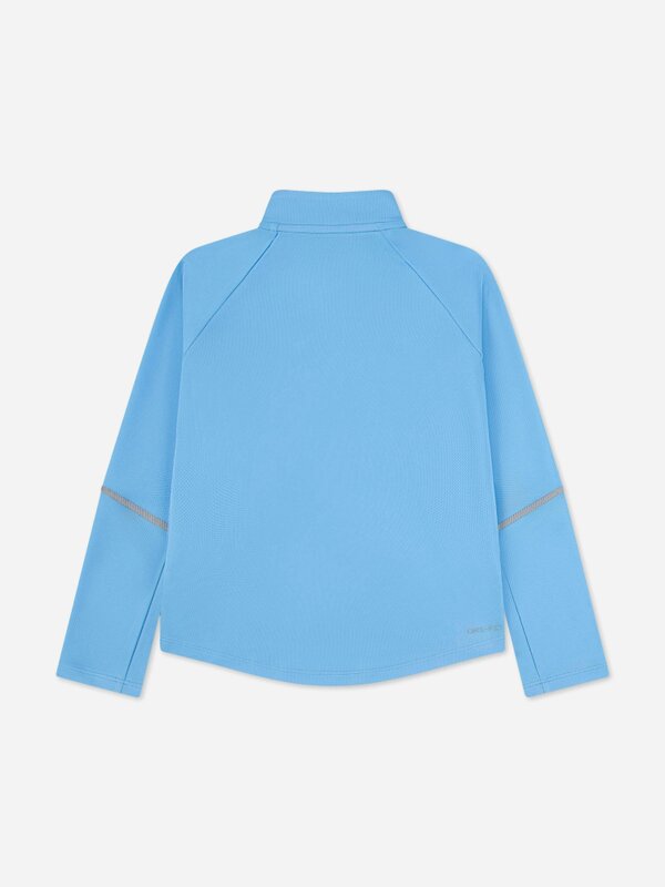 Nike Boys NK DF Miler Half Zip Top and Pant Set in Blue