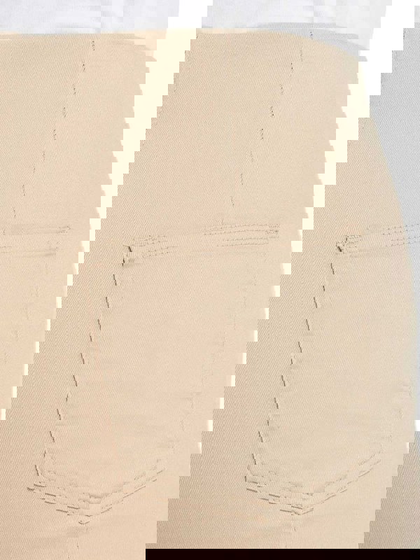 PennyPlain  Stone Twill Cropped Trousers