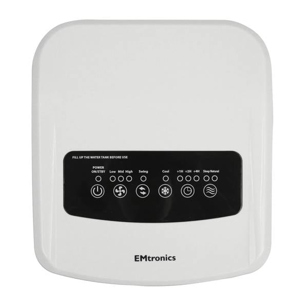 EMtronics Air Cooler and Humidifier with Timer and 4L Water Tank