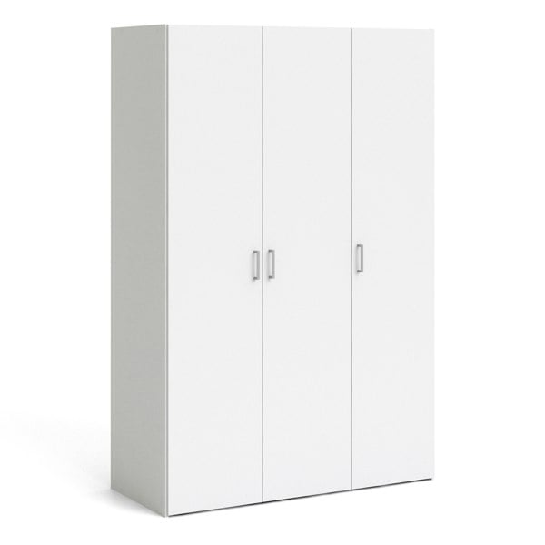 Furniture To Go Space Wardrobe with 3 doors White 1750
