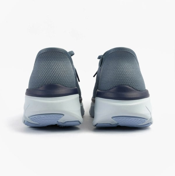 Skechers D'LUX WALKER 2.0 - THRILL MOVEMENT Womens Trainers Slate