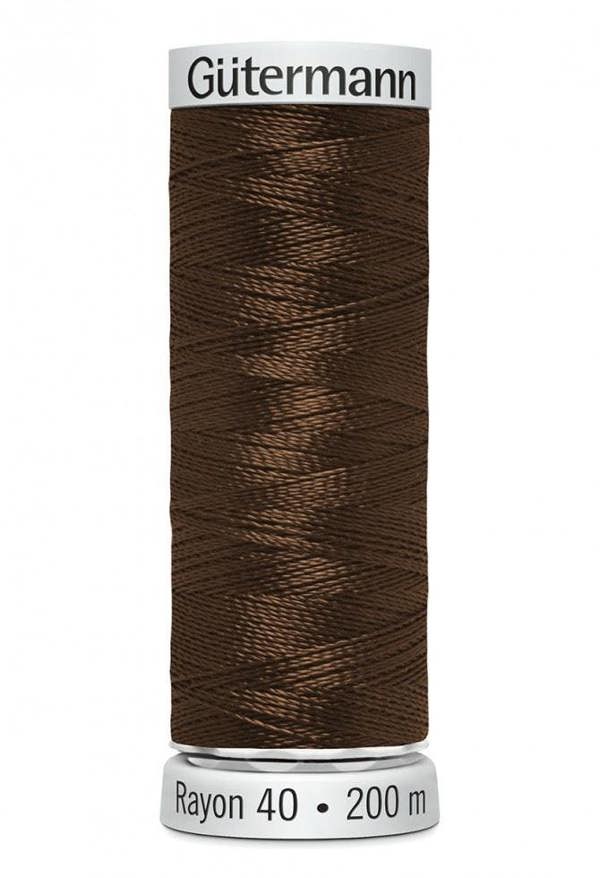 Gutermann No 40 Sulky Rayon Embroidery Thread 200m Rayon Thread Suitable For Embroidery