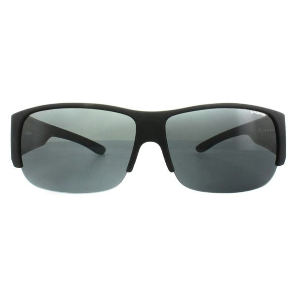 Polaroid Suncovers Fitover Sunglasses PLD 9007/S DL5 Y2 Black Grey Polarized