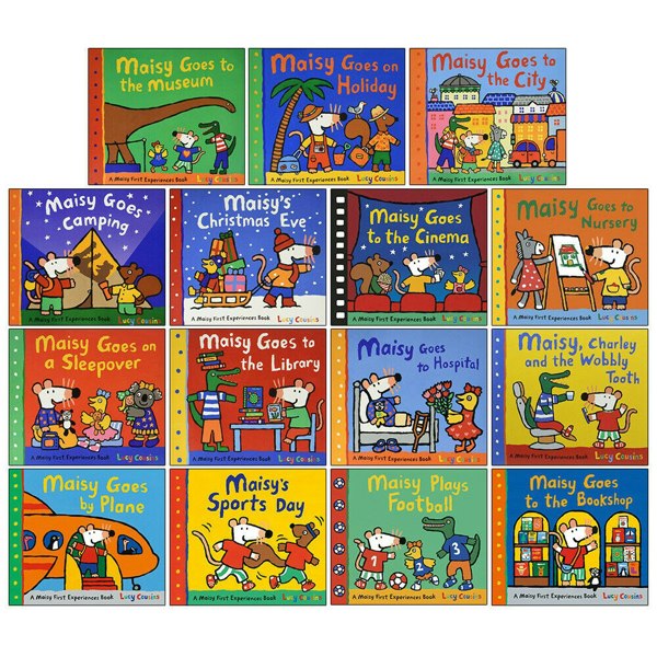 Maisy Mouse First Experience 15 Book Pack by Lucy Cousins