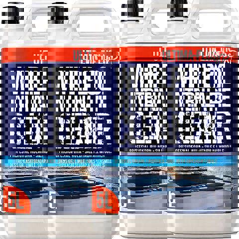 Ultima Plus XP ULTIMA-PLUS XP Whirlpool Internal Pipe Cleaner Deeply Cleans & Removes Limescale Dirt & Odours 10L