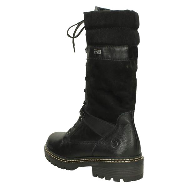 Remonte Womens Rieker Biker Style Lace And Zip Boots D0B76