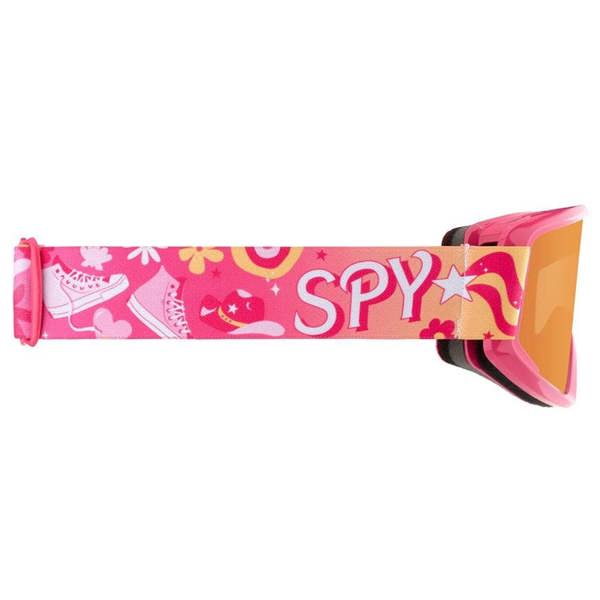Spy Ski Goggles Crusher Elite Jr Eco 3100000000531 Pink Party LL Persimmon