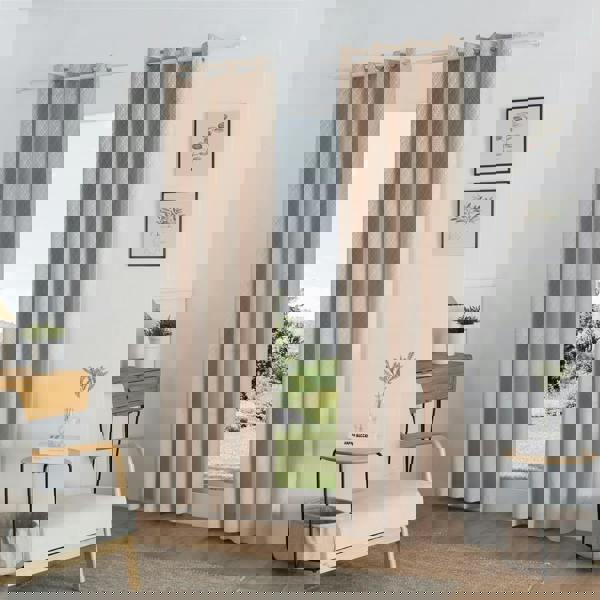 Luxury Living Temple Velvet Ring Top Blackout Curtains