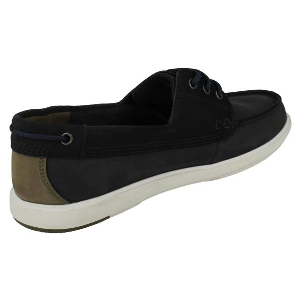 Clarks Mens Clarks Relaxed Style Lace Up Deck Shoes Bratton Boat