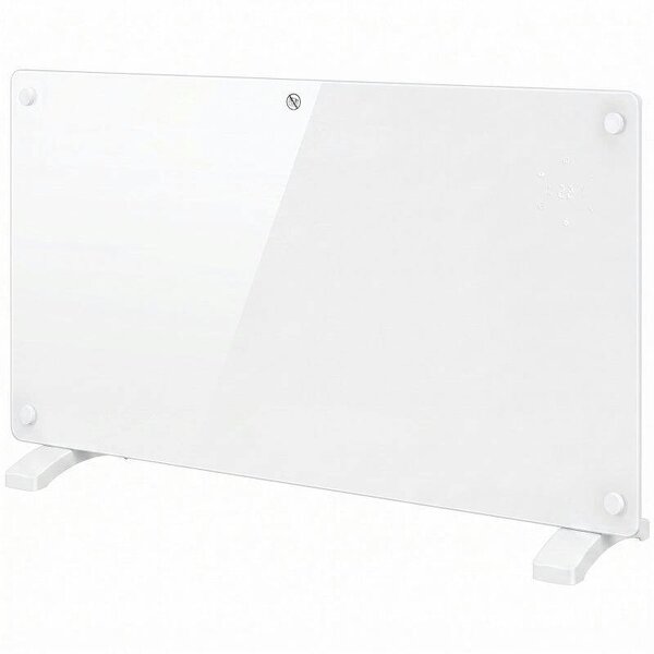1500W Smart Panel Heater Wall Mounted & Freestanding, Electric Heater with Weekly Timer, Open Window & Anti-Frost, White