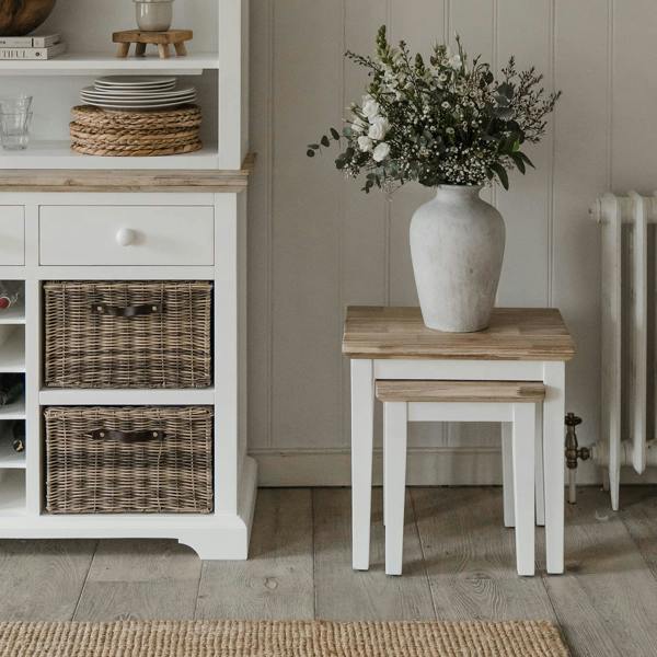Statement Furniture Florence Nest of Tables 2 Side Lamp Tables