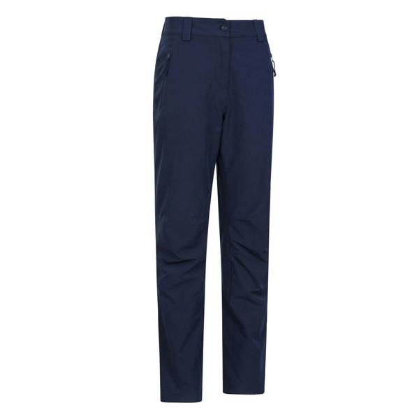 Mountain Warehouse Womens/Ladies Arctic II Stretch Fleece Lined Regular Trousers - Navy - 