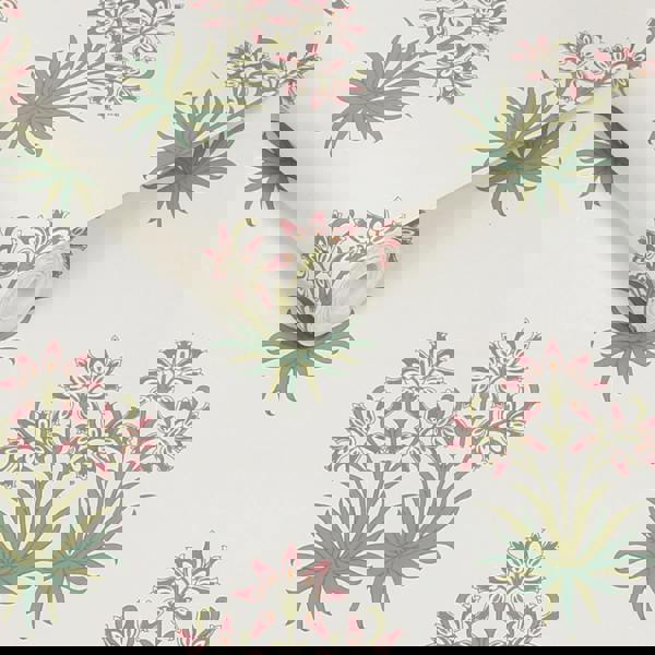 William Morris At Home Hyacinth Flower Wallpaper | Pink Cedar