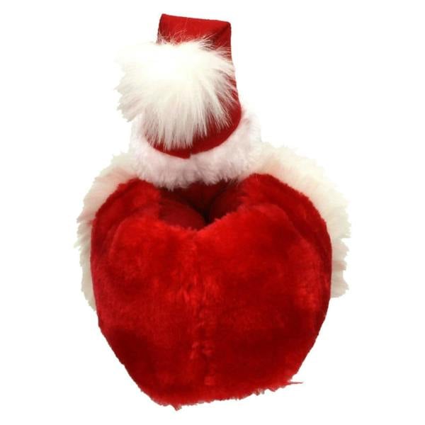 Spot On Ladies Spot On Flat Novelty Santa Slippers