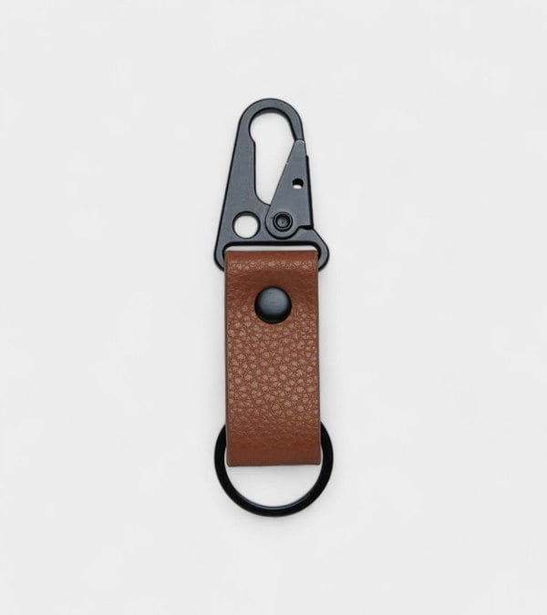 Votch Ray Vegan Bio-Based Bamboo Key ring in brown