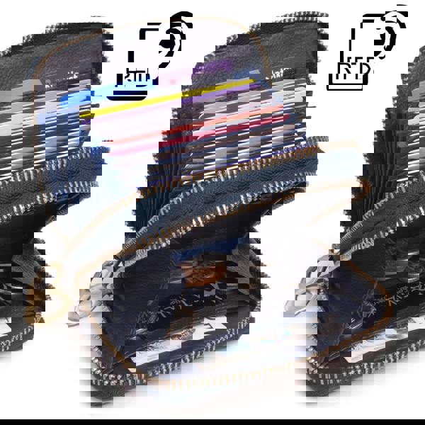 Catwalk Collection Handbags Isla - Concertina Purse