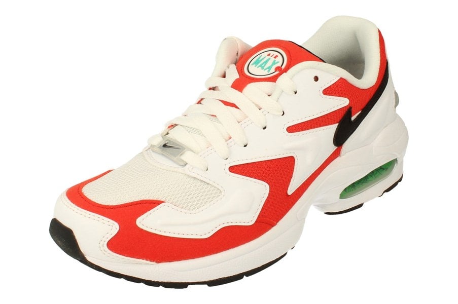 Nike Air Max2 Light Mens Ao1741  101 - White Black Habanero Red 101 - Photo 0