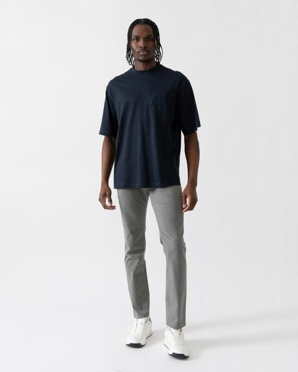 Armani Exchange Armani Exchange Mens Monogram Logo T-Shirt