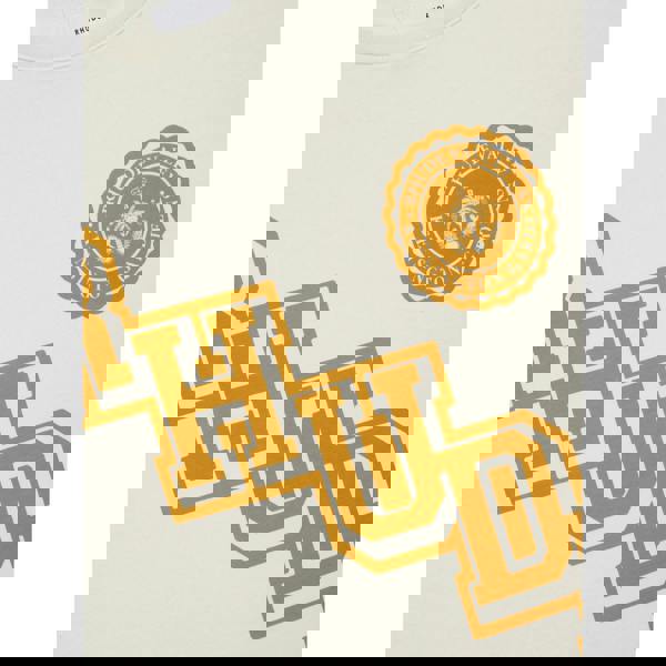 Rhude Collegiate Crest T-Shirt   in  White