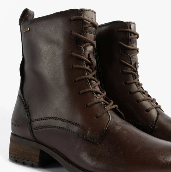 Josef Seibel KATE 50 Womens Lace Up Boots Moro Brown