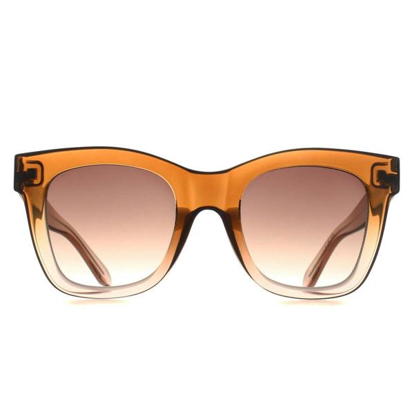 Quay Sunglasses After Hours 77692 Coffee Doe Fade Brown Gradient