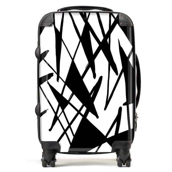 Warren Reed Brush Abstract Pattern Suitcase