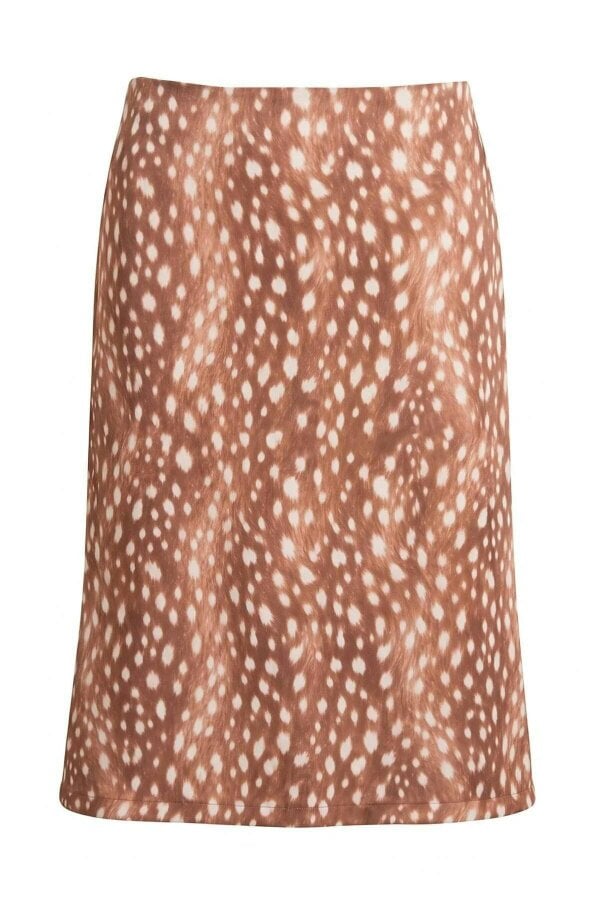 WOVCOR Midi Satin Skirt