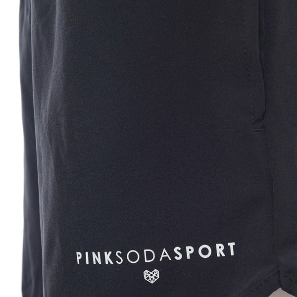 Pink Soda Womens Essentials Woven Runner Shorts