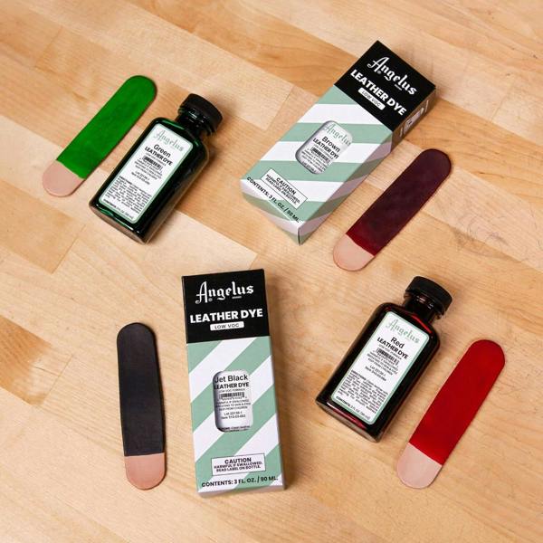 Angelus Low VOC Leather Dye - Non-Flammable Formula 3oz