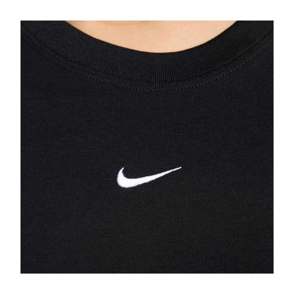 Nike Womens/Ladies Chill Knitted T-Shirt - Black/White - 