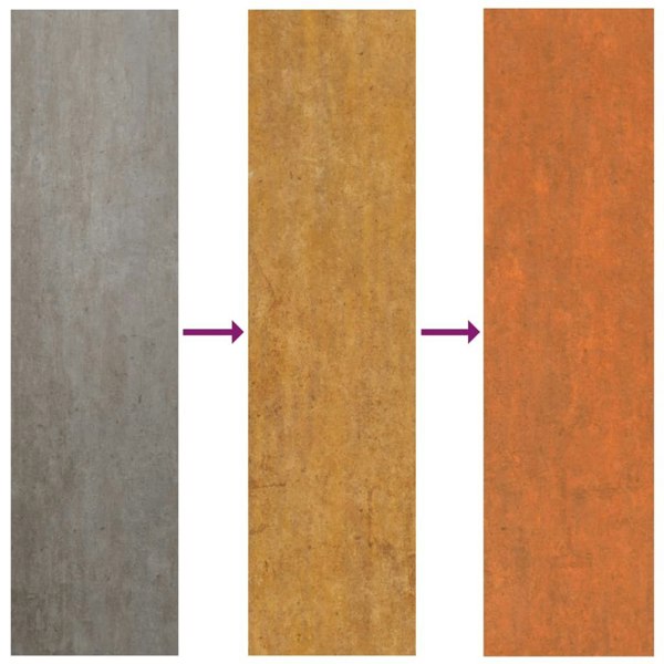 Berkfield Roof Panels 36 pcs Rusty 60x44 cm Corten Steel