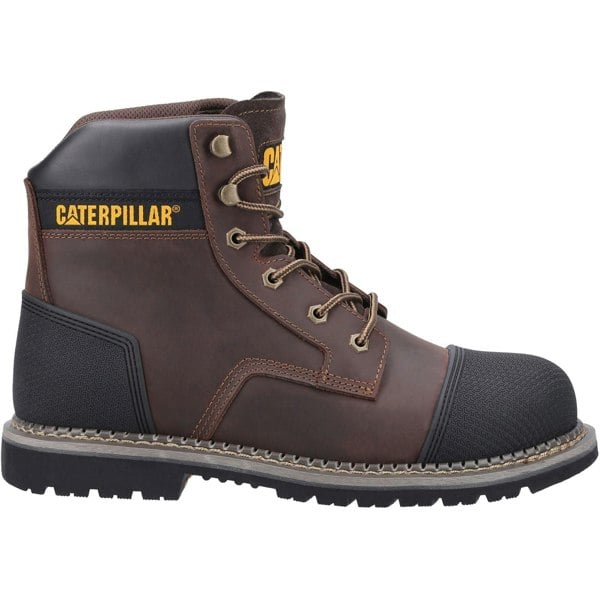 Caterpillar Powerplant S3 Safety Mens Boots - Brown