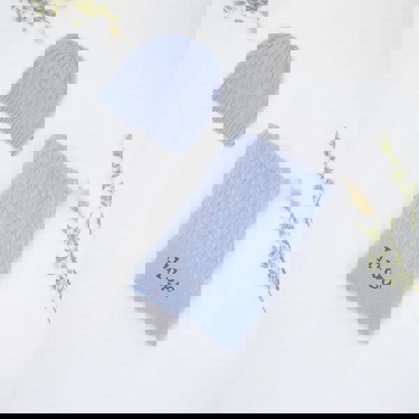 The Baby Gifting Company CLASSIC CASHMERE BABY GIFT SET - CORNFLOWER BLUE