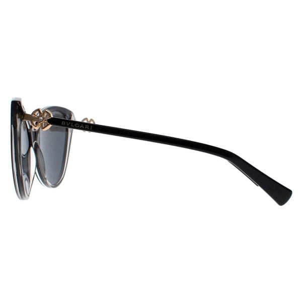 Bvlgari Sunglasses BV8246B 538187 Black Grey Transparent Dark Grey
