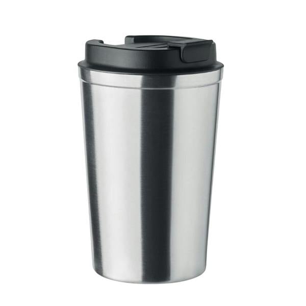MidOcean Brace Double Wall 350ml Tumbler - Matt Silver - 