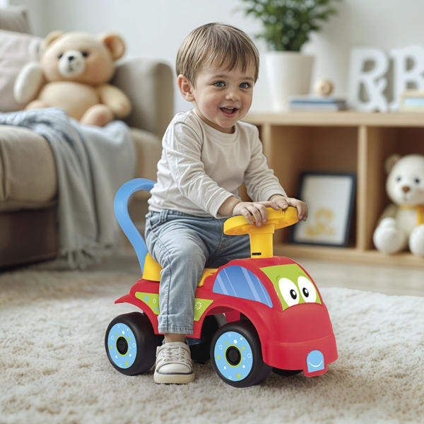 Dolu Foot to Floor Car - Red