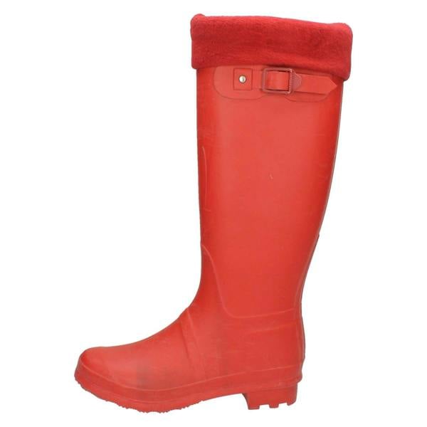 Spot On Ladies Spot On Removable Fleece Lined Wellington Boots X1170