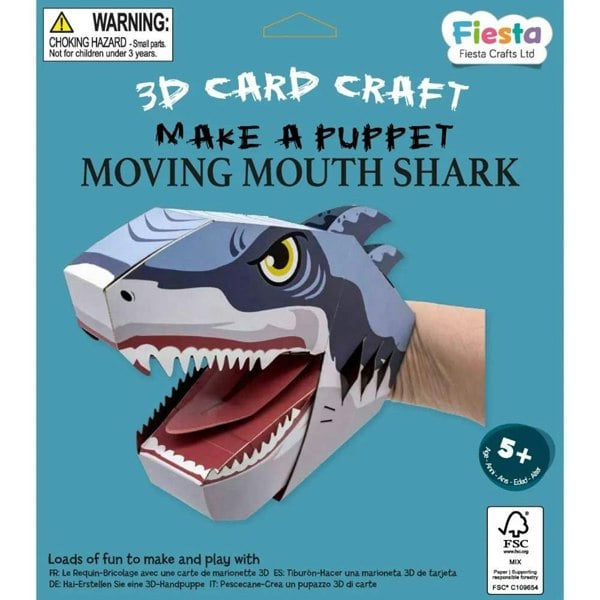 Fiesta Crafts Shark Puppet Craft Kit
