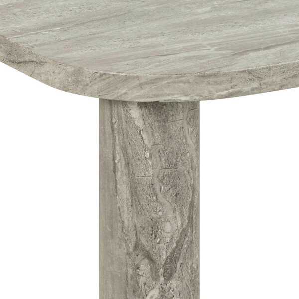 Wyld Haus Frankfurt Rectangular Grey Marble Look Coffee Table